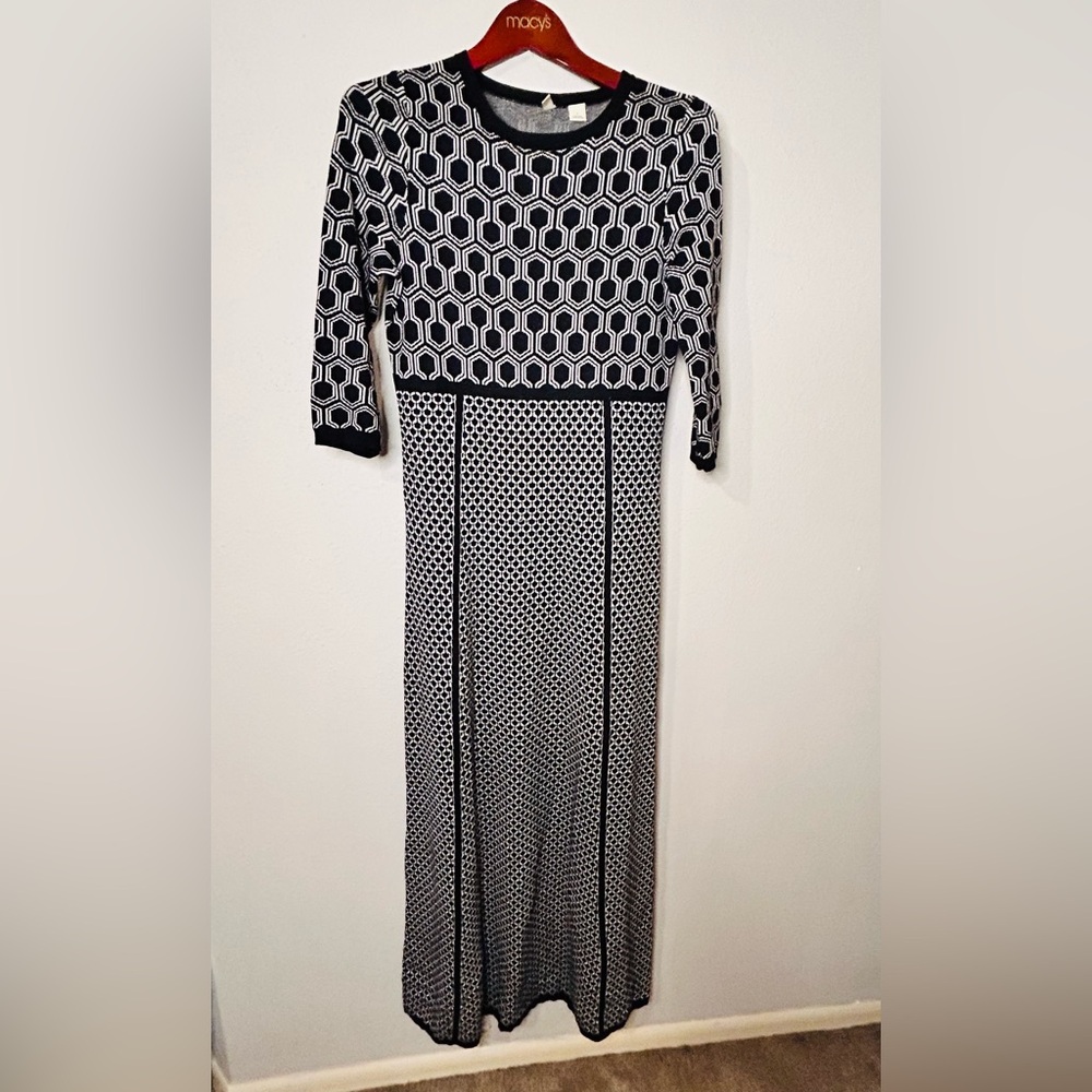 Moth Anthropologie knit sweater maxi dress size small